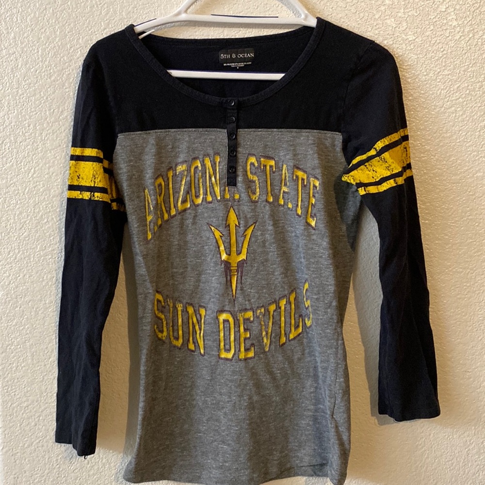 I am selling this 5th & Ocean ASU shirt size medium